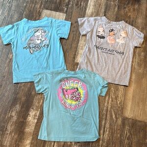 Cardin McCoy Girls Shirt Bundle XS cheer dance unicorns
